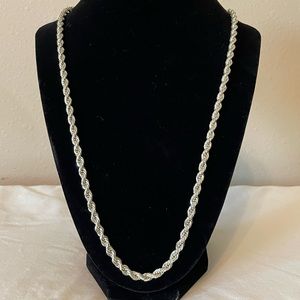 Tiffany & Company Vintage Rope Necklace 24"
